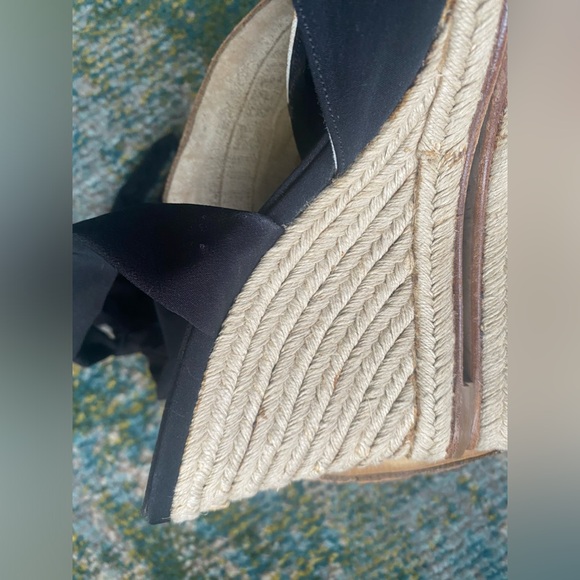 Vintage Y2K Té Casan G’auluce Seldi black white polka dot espadrilles, EU 37 - Picture 9 of 16